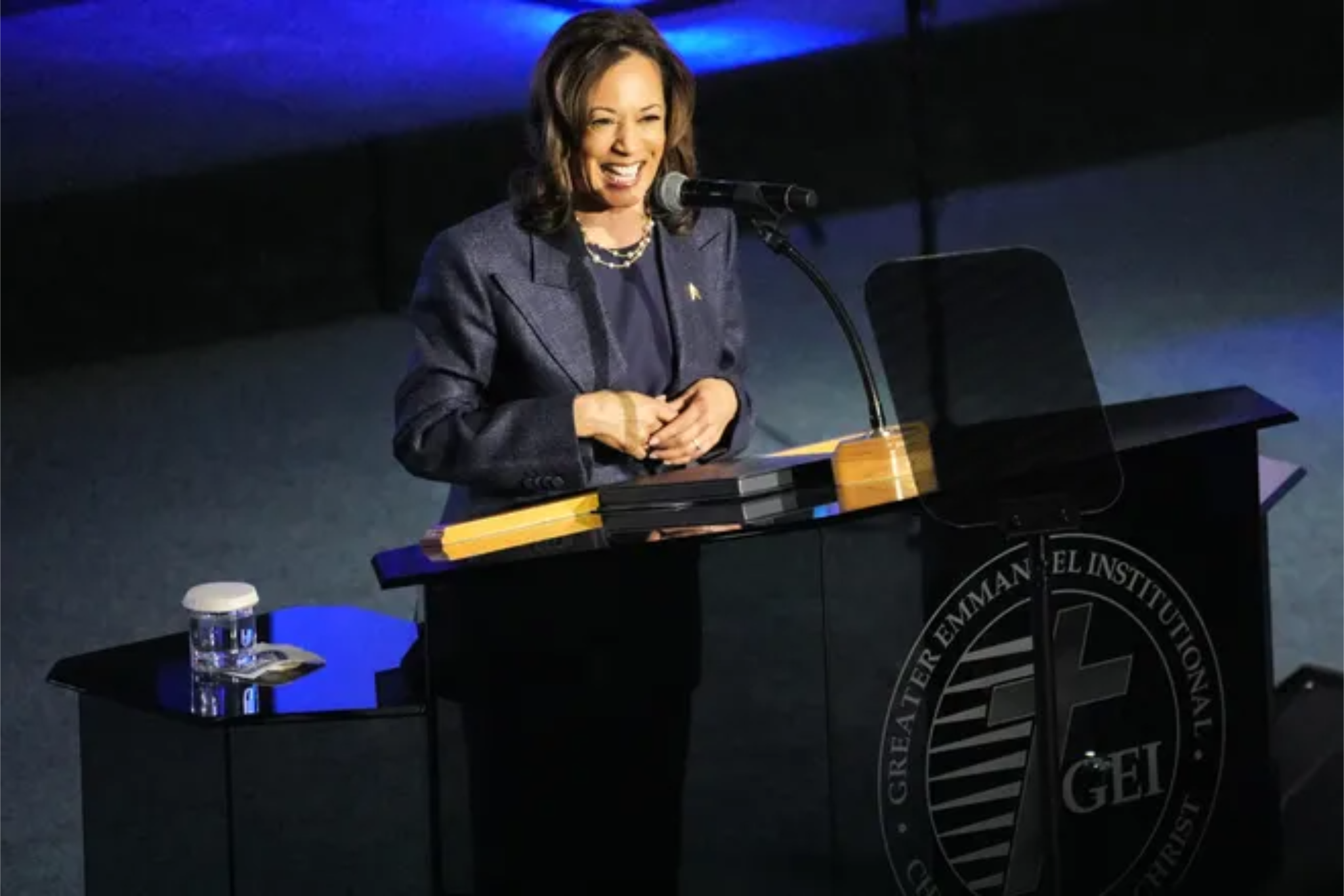 Kamala Harris Visits Greater Emmanuel Institutional Church of God in Christ: A Rallying Call for Voter Engagement